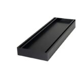 100x100x35mm Brushed Black Ezy Flow Tile Insert Grate
