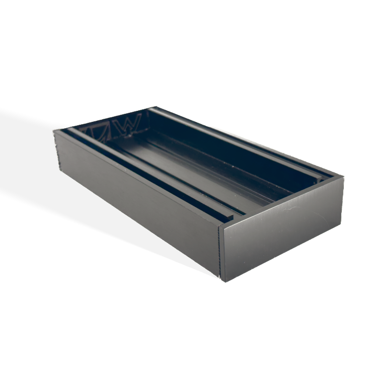 100x100x35mm Brushed Black Ezy Flow Tile Insert Grate 1 100x100x35mm Brushed Black Ezy Flow Tile Insert Grate
