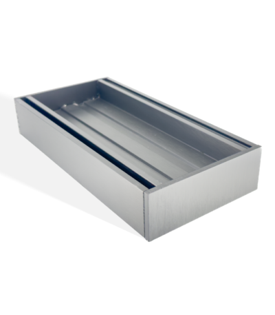 100x100x35mm Gunmetal Ezy Flow Tile Insert Grate
