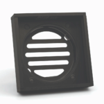 Muses Brushed Black Ezy Flow Floor Waste 100*100*21mm