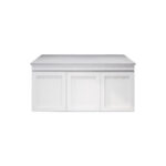 1178*450*505mm Miami Wall Hung Fluted Vanity Cabinet (RHD) (Single Bowl)