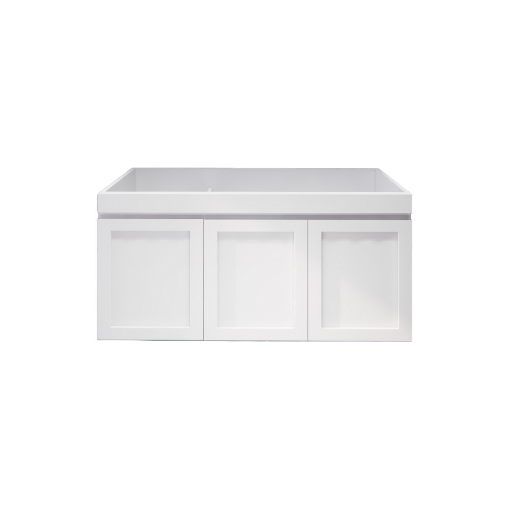 1178*450*505mm Miami Wall Hung Fluted Vanity Cabinet (RHD) (Single Bowl) 1 1178*450*505mm Miami Wall Hung Fluted Vanity Cabinet (RHD) (Single Bowl)