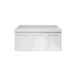 1178*450*505mm Miami Wall Hung Fluted Vanity Cabinet (RHD) (Single Bowl)