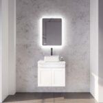 588*450*505mm Miami Wall Hung Fluted Vanity Cabinet