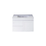 735*450*505mm Miami Wall Hung Fluted Vanity Cabinet (LHD)