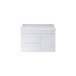 735*450*505mm Miami Wall Hung Fluted Vanity Cabinet (LHD)