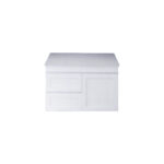 735*450*505mm Miami Wall Hung Fluted Vanity Cabinet (LHD)