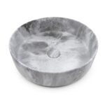 400*400*130mm Gloss Stone Marble Above Counter Basin(32mm Nonoverflow)