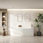 NOVA Series 1500*750*580mm Gloss White Acrylic Bathtub(Right Corner)