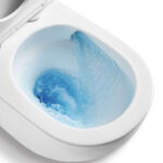 NORTON 665*360*845mm Gloss White Quiet Flushing Back to Wall Two-piece Toilet Suite