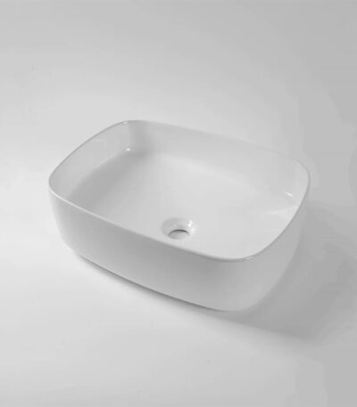 500*370*135mm Gloss White Above Counter Basin