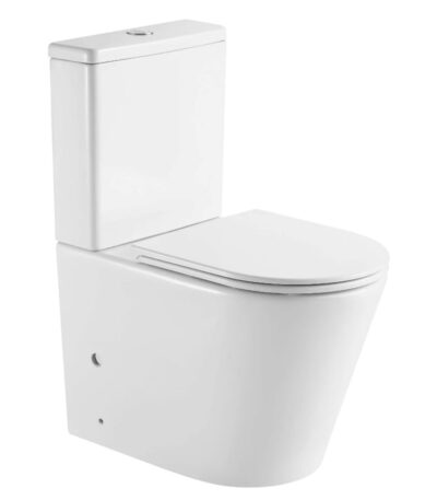OXFORD 680*415*870mm Gloss White Flushing Back to Wall Toilet Suite
