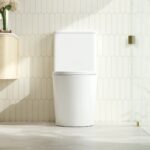 OXFORD 680*415*870mm Gloss White Flushing Back to Wall Toilet Suite