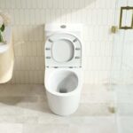 OXFORD 680*415*870mm Gloss White Flushing Back to Wall Toilet Suite