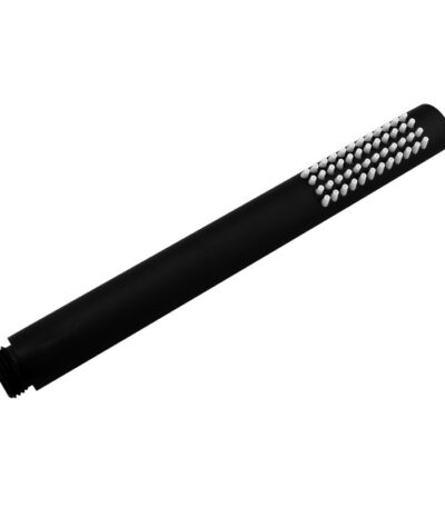 Black Single Function Handheld Shower