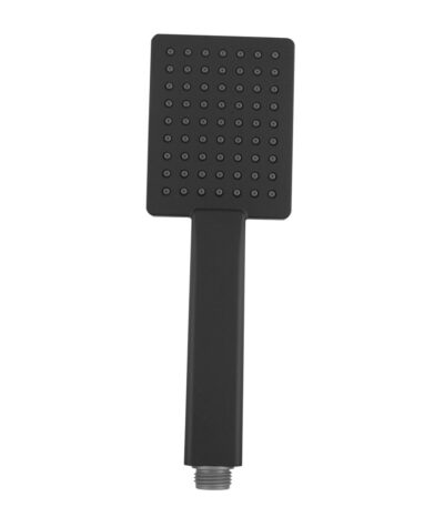 Black Single Function Handheld Shower