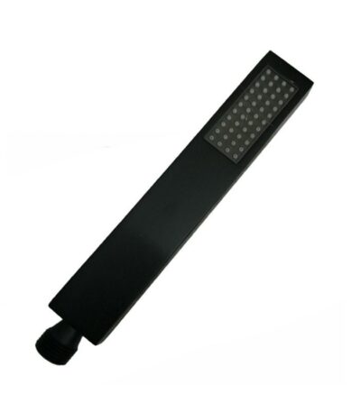 Black Single Function Handheld Shower