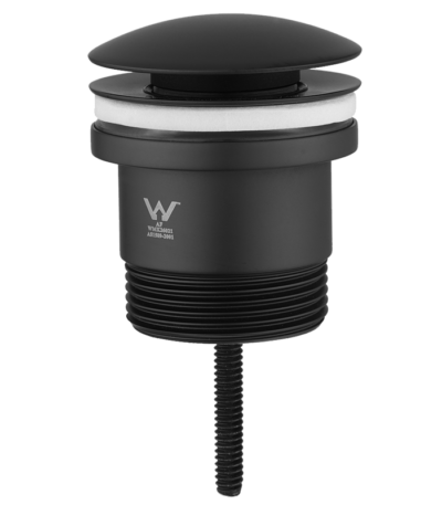 Black Pop Up Waste Universal