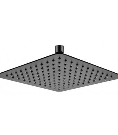 250mm Black Shower Head