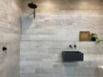 200mm Black Shower Head