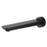 RUSHY Series 180mm Black Bathtub/Basin Wall Spout