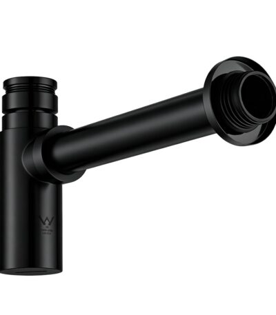 Round Black Bottle Trap G1 1/2"