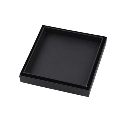 120x120mm Black Tile Insert Drain