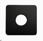 Square Black Cover Plate 110*110mm