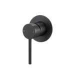 LUCID PIN Black Wall Mixer Trim Kit Only (match CLPM)