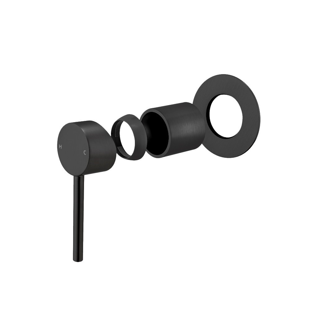 LUCID PIN Black Wall Mixer Trim Kit Only (match CLPM) 1 LUCID PIN Black Wall Mixer Trim Kit Only (match CLPM)