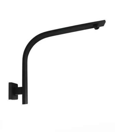 Black Wall Shower Arm