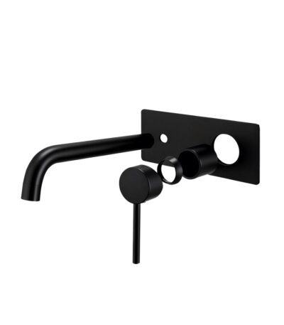 LUCID PIN Series Black Spout Mixer Trim Kit Only (match CLPS)