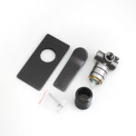 RUSHY - Black Wall Mixer