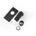 VOG Series Black Wall Mixer Trim Kit (match CLPM)