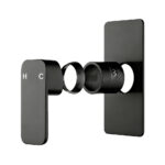 IVANO Series Black Wall Mixer Trim Kit (match CLPM)