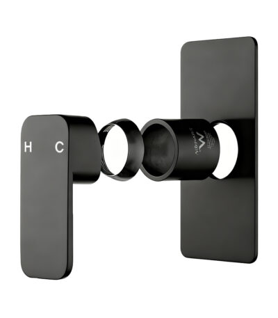 IVANO Series Black Wall Mixer Trim Kit (match CLPM)