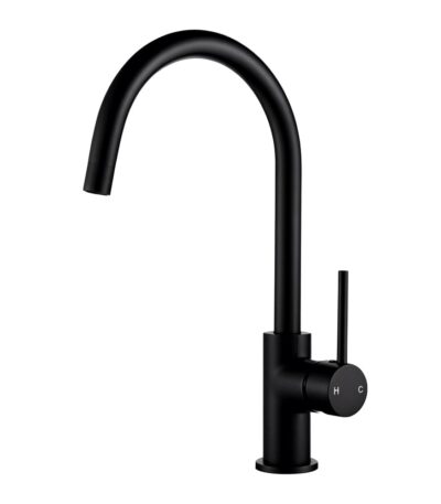 Black Standard Kitchen Mixer
