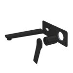RUSHY Series Black Spout Mixer Trim Kit (match CLPS)