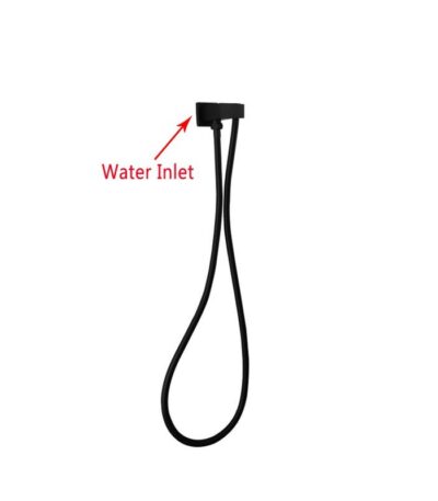 Black Shower Rail