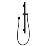 Black Shower Rail