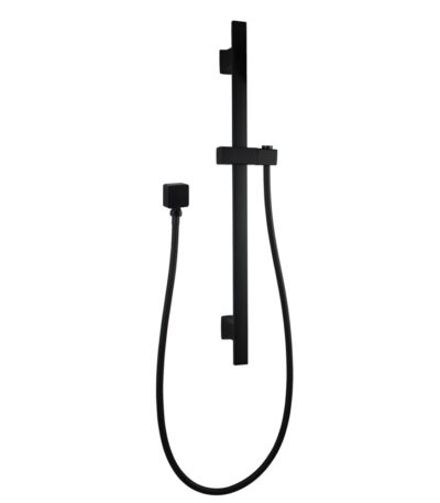 Black Shower Rail