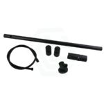 Black Shower Rail