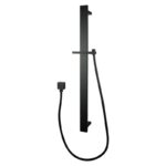 Black Shower Rail