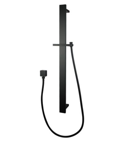 Black Shower Rail