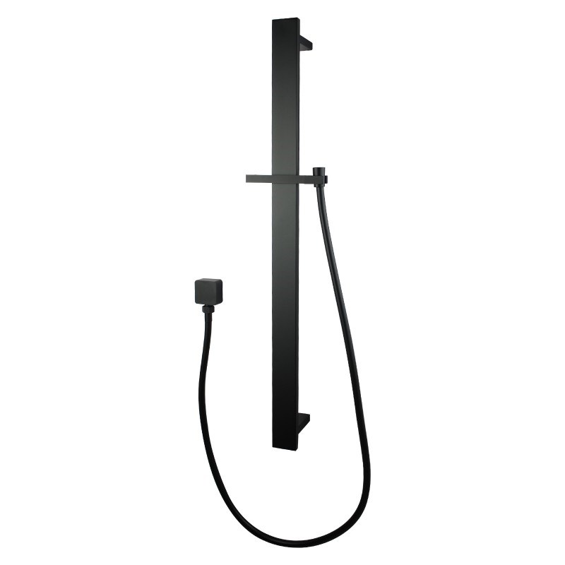 Black Shower Rail 1 Black Shower Rail