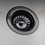580x440x230mm Gun Metal Grey Stainless Steel Single Bowl Kitchen Sink