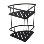 IVANO - Black Stainless Steel Shelf