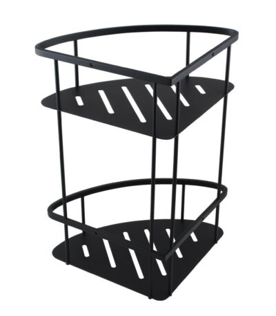 IVANO - Black Stainless Steel Shelf