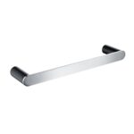 RUSHY - Black & Chrome Hand Towel