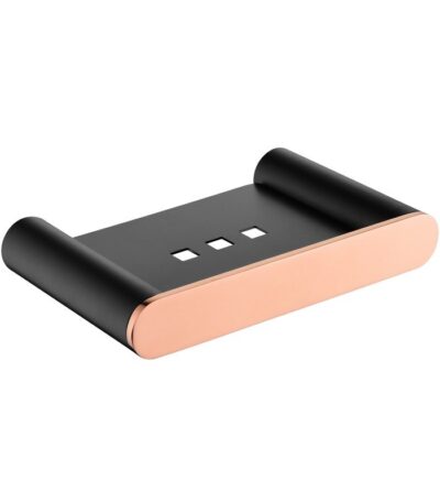 Black & Rose Gold Soap Dish